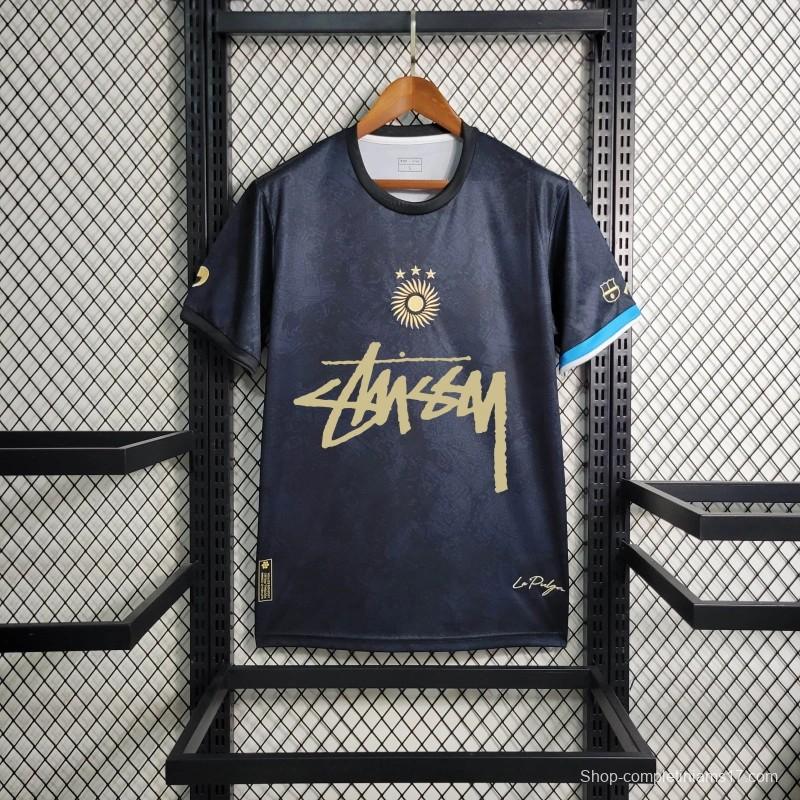 2024 Argentina x Stussy Black Special Jersey