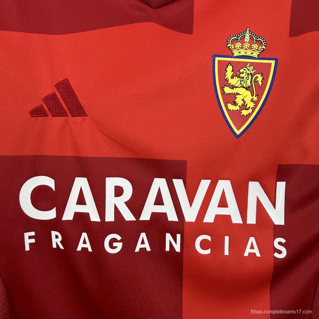 24/25 Kids Real Zaragoza Away 16-28 Jersey