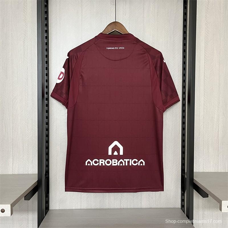 24/25 Torino Home Jersey