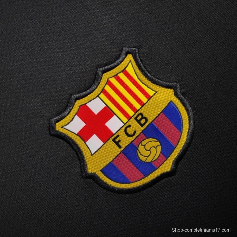 11/12 Retro Barcelona Away Long Sleeve Jersey