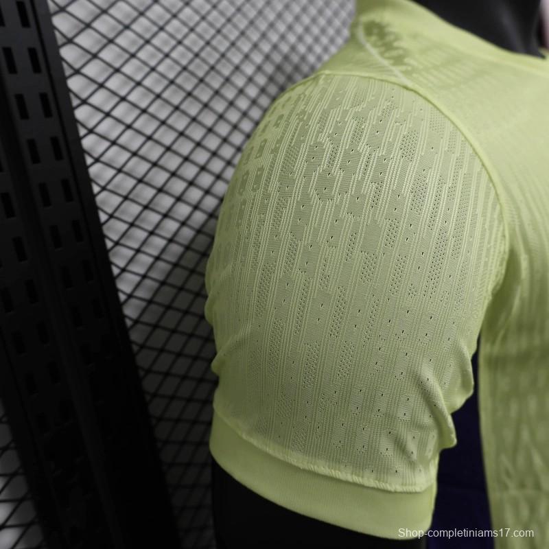 25/26 Player Version Barcelona 125th Anniversary Special Edition Light Green Jersey