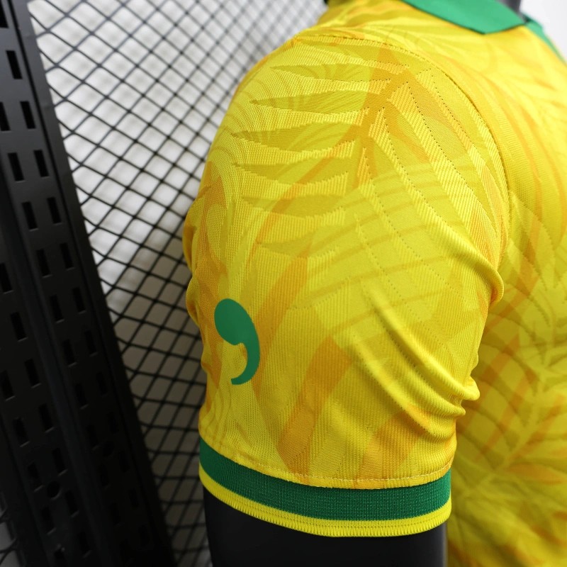 25/26 Player Version Brazil Commemorative Edition Yellow Jersey
