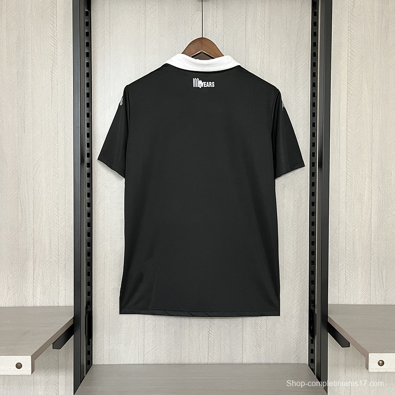 25/26 AS Monaco 100th Anniversary Black Jersey