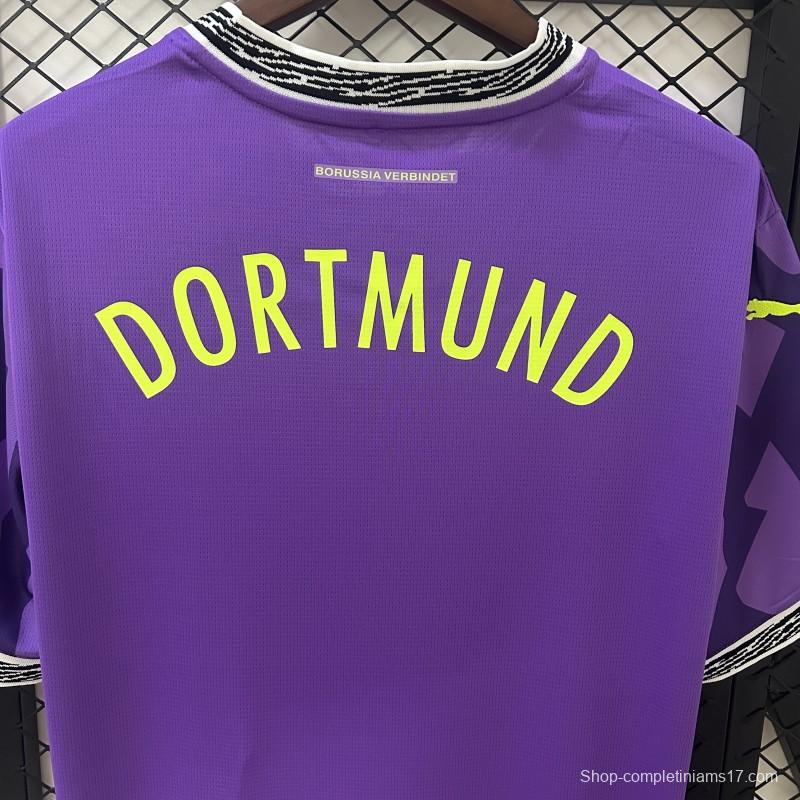 24/25 Borussia Dortmund Purple Goalkeeper Jersey