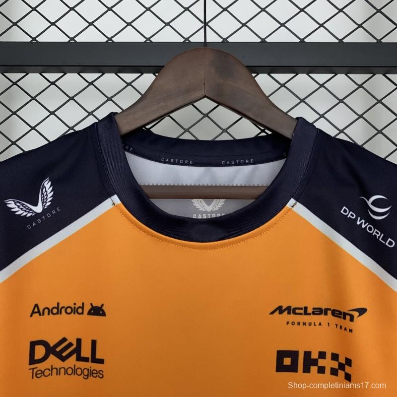 2025 F1 Formula Orange/Black Mclaren Norris T-Shirt