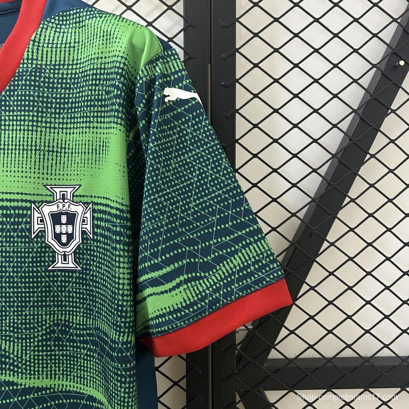 2025 Portugal E-sports Home Green Jersey