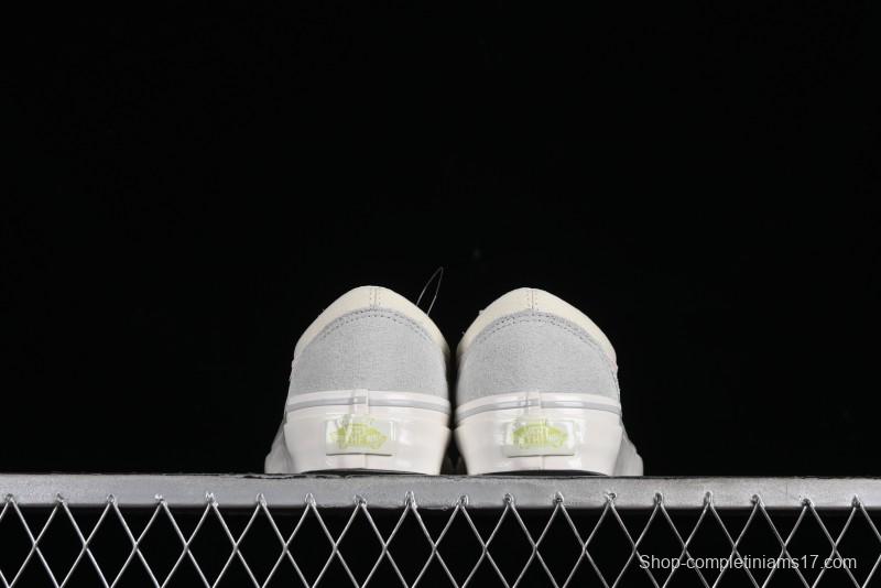 Vans Old Skool Reissue 136 Earth Macaron Patchwork Retro Casual Vulcanized Sneakers - VN000CRPGRN