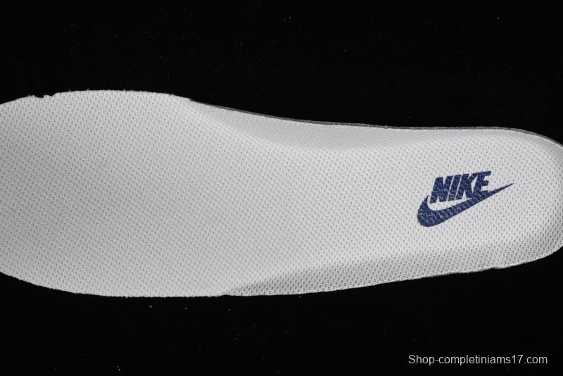 Nike Air Force 1 '07 Low Supreme Collaboration - White Blue Color Block Low-Top Casual Sneakers - XZ6188-001