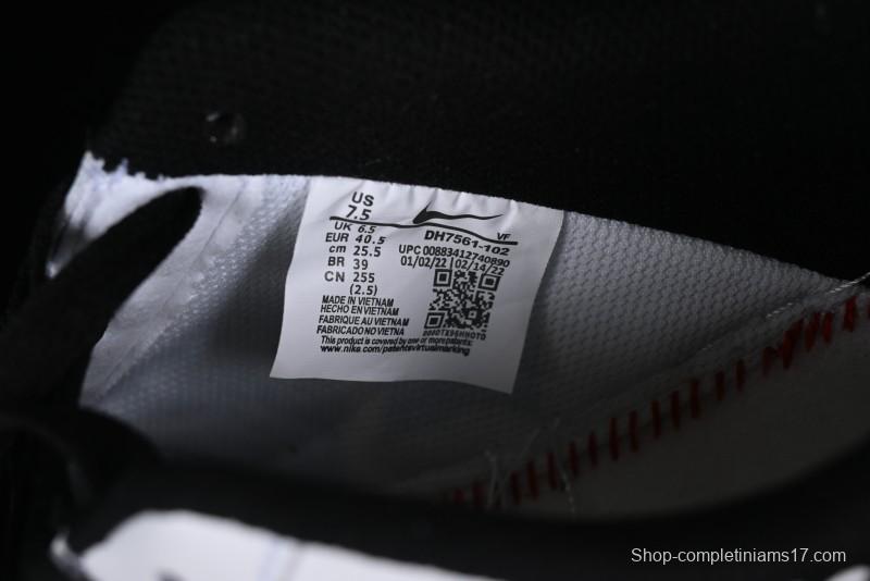 Nike Air Force 1 '07 Low Casual Sneakers with Black and White Graffiti Panda Design - DH7561-222