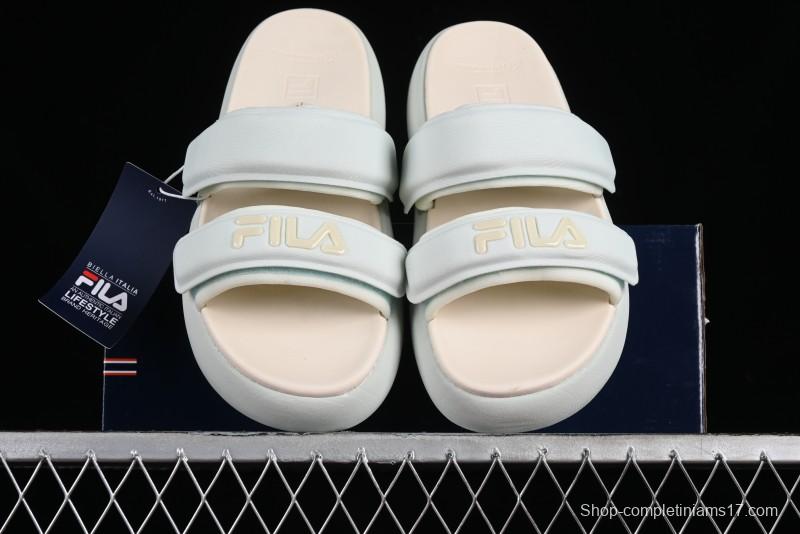 FILA DOUNT Sporty Sandals with Magic Strap - F12W421505FBB