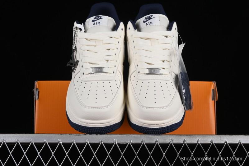Nike Air Force 1 '07 Low LV Collaboration - Off White Double Swoosh Casual Sneakers - XZ6188-002