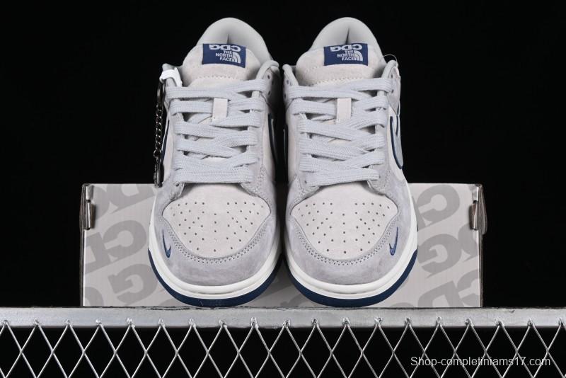 Nike Dunk Low The North Face CDG Collaboration - Green SB Low Top Skateboarding Shoes - FC1688-179