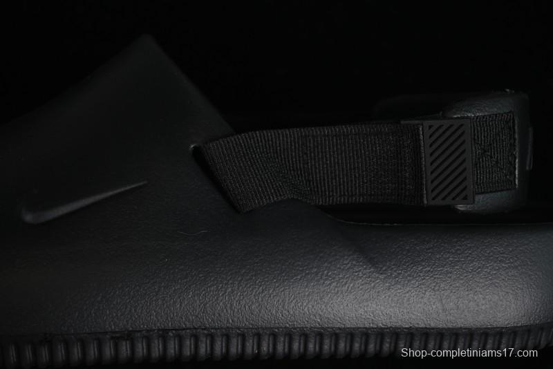 Nike Calm Slide Mule Comfortable Foam Sandals with Textured Footbed - FB2185-001