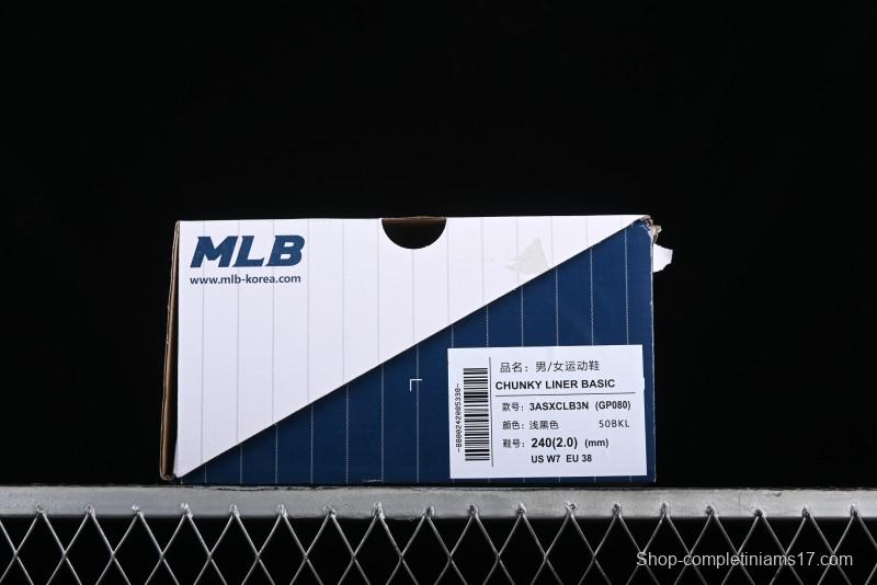 New York Yankees MLB Chunky Liner Basic Height Increasing Casual Sneakers - 3ASXCLB3N50BKL