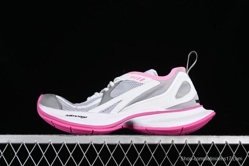 Balenciaga Circuit Lightweight Distressed Print Round-Toe Fashion Casual Shoes - WFLGY1950