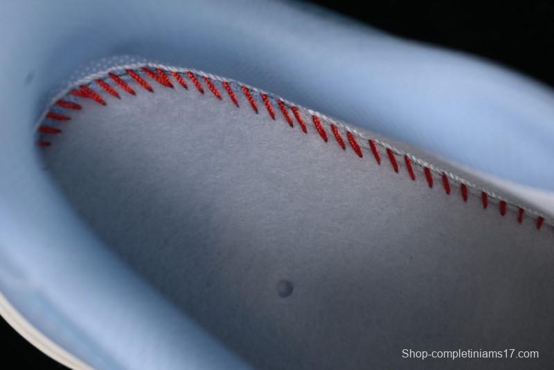 Nike Air Force 1 '07 Low Stussy Collaboration - Sky Blue Low-Top Casual Sneakers - BB9599-201