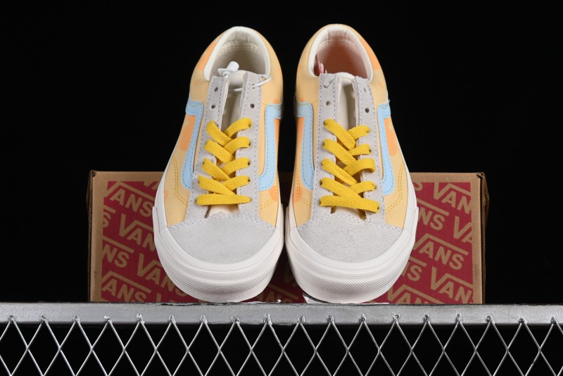 Vans Style 36 Low-Top Casual Sneakers in Cheese & Sea Salt Colorway - VN0A3DZ3OXS