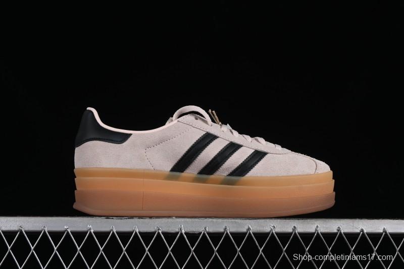 Adidas Originals Gazelle Bold IE0429 Low-Top Sneakers with Thick Sole for Casual Wear Anti-Slip and Durable - IE0429