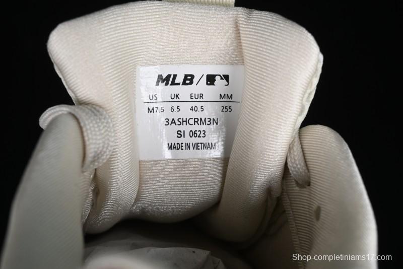 New York Yankees MLB Chunky Runner Denim Monogram Lightweight Casual Sneakers - 3ASHCRM3N43BRS