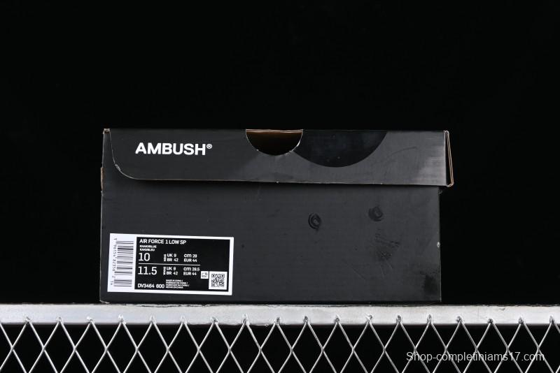 Nike Air Force 1 '07 Low Ambush Collaboration Casual Sneakers - DV3464-600