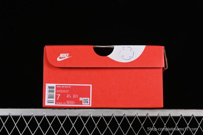 Nike Air Max 97 Custom Full-Sole Air Cushion Retro Bullet Running Shoes - 921826-101