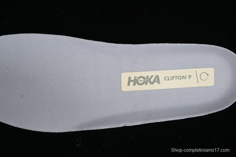 HOKA ONE ONE Clifton 9 Lightweight Breathable Knit Mesh Running Shoes - 1127895 OKB