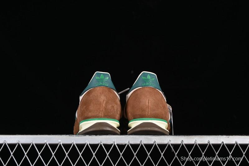 Adidas Originals SL 72 Retro Running Shoes with Ecotex Tongue and EVA Midsole - JH8648