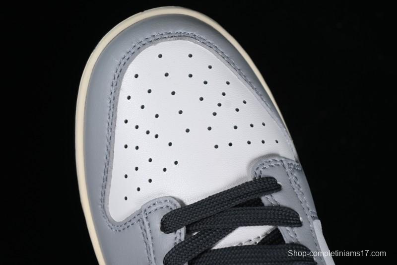 Nike Dunk Low SB Light Smoke Grey White Grey Casual Skate Shoes - DD1503-117