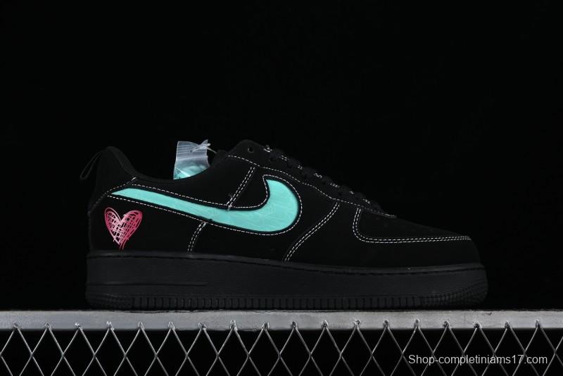 Nike Air Force 1 '07 Low Flame Red Lips Qixi Limited Edition Casual Sneakers - FB8971-005