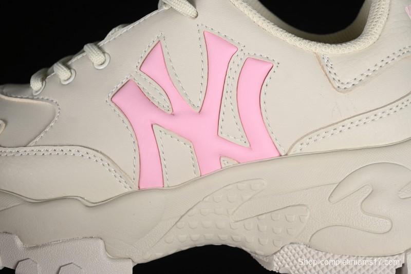 New York Yankees MLB Bigball Chunky Window Thick Sole Casual Sneakers - 3ASHBCW3N50IVS