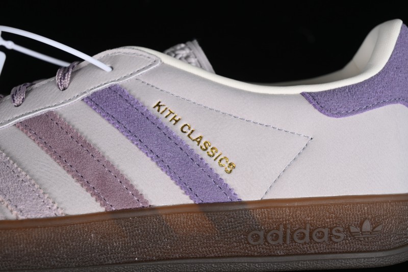 Adidas Originals Gazelle Indoor Kith Retro Casual Slip-Resistant Wear-Resistant Low-Top Sneakers - IH0120