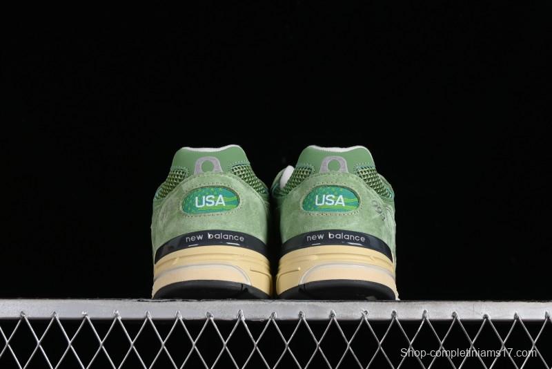 New Balance Made In USA M993 Series Classic Retro Running Shoes - U993GW
