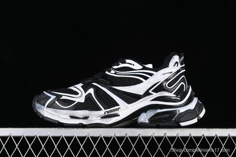 Balenciaga Runner Kith Four Color Retro Casual Shoes - W3RXP0213