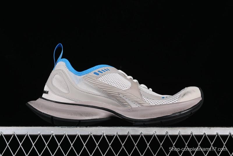 Balenciaga Circuit Lightweight Distressed Print Round Toe Fashion Casual Shoes - WFLGY2240