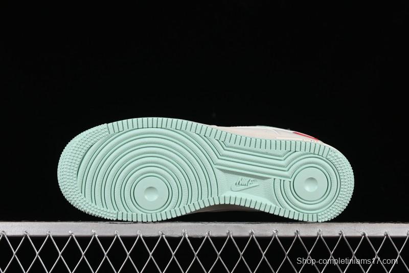 Supreme x Nike Air Force 1 '07 Low Collaborative Sneakers in Youthful Green - HD1968-023