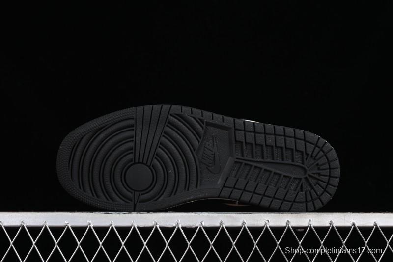 Nike Air Jordan 1 Low LV Collaboration - Black White Panda Custom Culture Casual Sneakers SJ9950-001