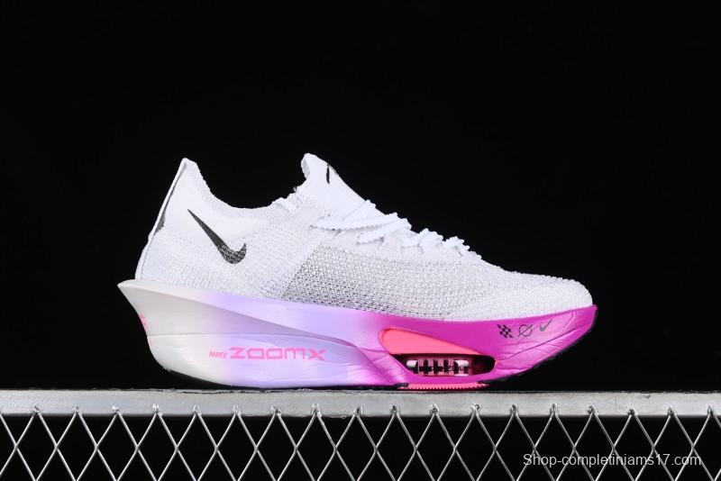 Nike Zoom VaporFly Next% 3 Prototype Super Marathon Running Shoes with Dual Air Zoom and Full-Length Carbon Fiber Plate - FD8311-100