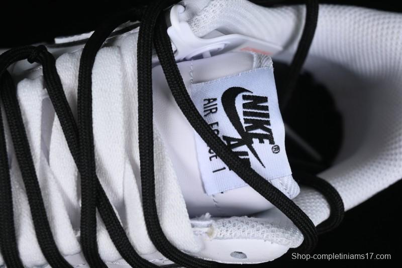 Nike Air Force 1 '07 Low Anime Theme Custom Swoosh Strap Low-Top Casual Sneakers - ZH0316-026