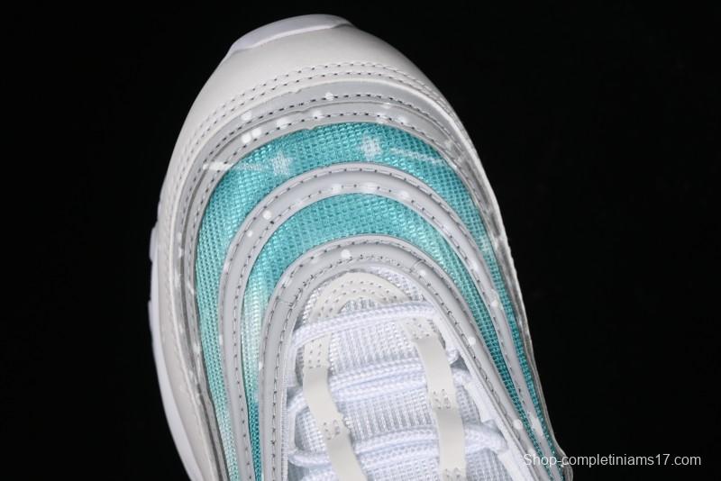 Nike Air Max 97 Custom Full-Sole Air Cushion Retro Bullet Running Shoes - 921826-101