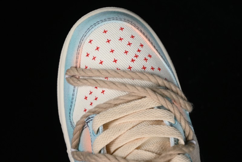 Nike Dunk Low Sky City Dopamine Gradient Sashiko Stitch Hemp Rope SB Low-top Casual Sneakers - DV0834-100