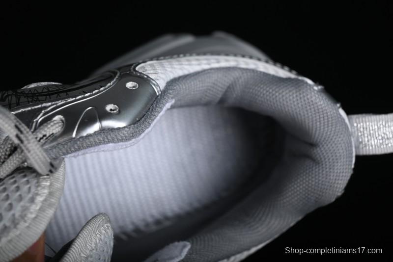 Dior Chrono Round Toe Lace-Up Lifestyle Casual Running Sneakers - 59K GREY