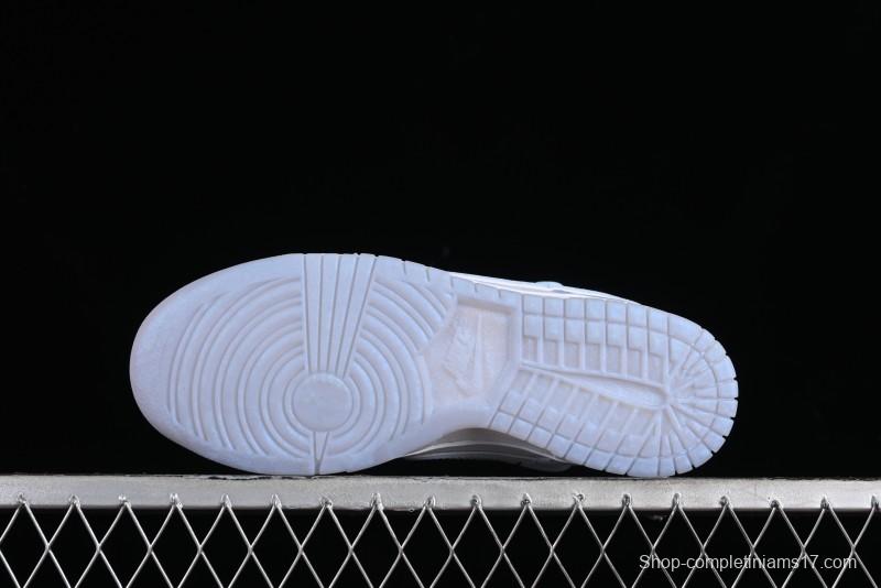 Nike Dunk Low SB Casual Sneakers in Light Blue with Sea Salt Lime Accents - FJ7743-194