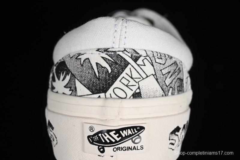 Vans OG Classic Slip-On LX & OG Era LX Sneakersntuff LA Graffiti Collaboration Low-Top Skate Shoes - VN000EYEBPJ