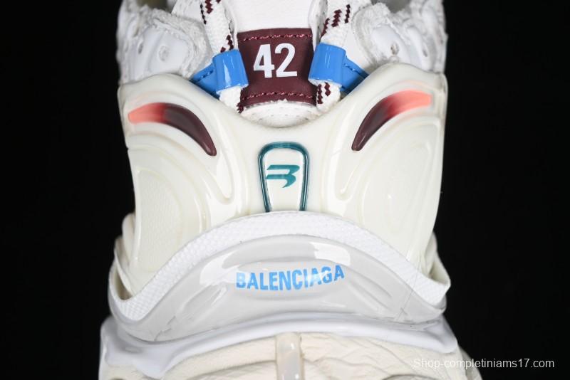 Balenciaga Runner Kith Four Color Retro Casual Sneakers - W3RNY0326