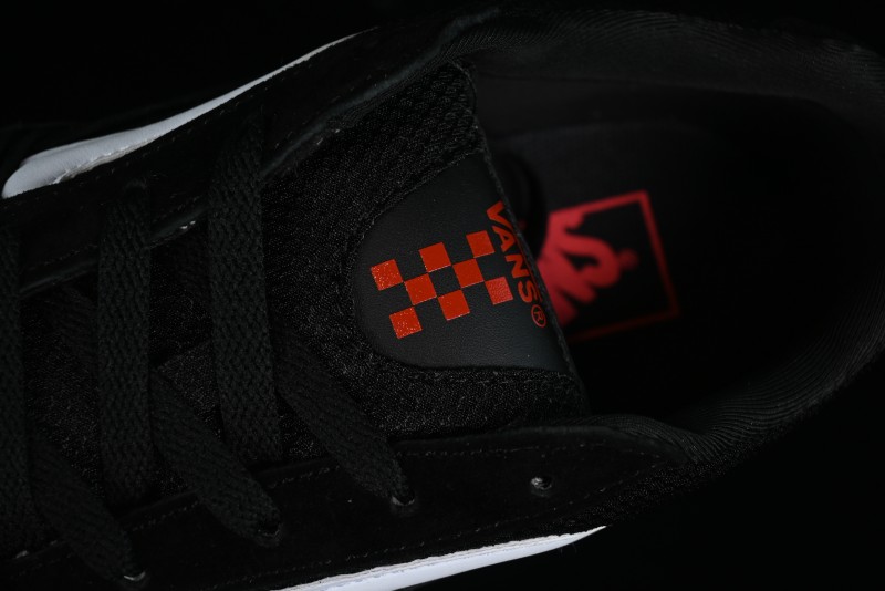 Vans Caldrone Classic Black Retro Skate Shoes - VN0007P9BA2