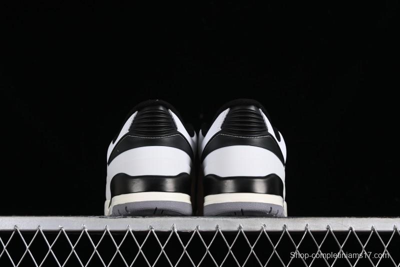 Nike Air Jordan 2/3 Retro Low-Top Basketball Shoes in White/Black - FD0383-100