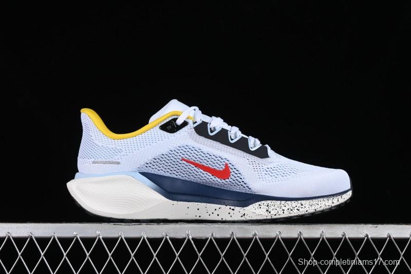 Nike Air Zoom Pegasus 41 Breathable Lightweight Running Shoes with Cushioning - HJ9068-100