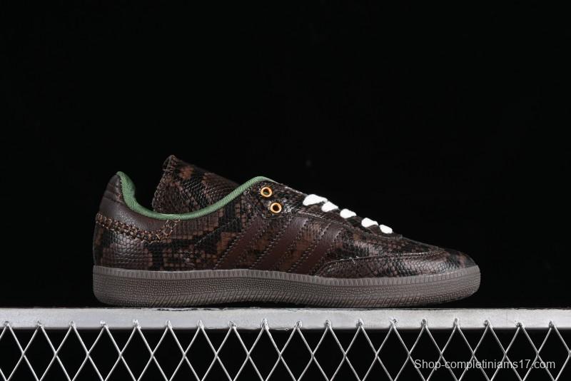 Adidas Samba Retro Casual Low-Top Sneakers with Anti-Slip and Wear-Resistant Sole - IH3262