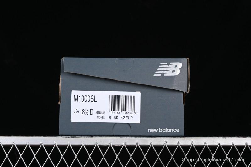 New Balance 1000 Series Retro Dad Style Low-Top Casual Running Shoes - M1000SL