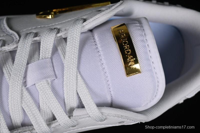 Nike Air Jordan 1 Low Method of Make Casual Sneakers in White Gold - FN5032-100